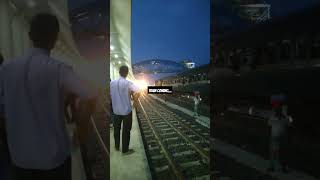 Jamuna setu east Railway Stationnature  travel shorts video  railway station [upl. by Sielen]