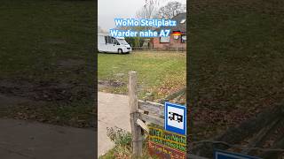 Wohnmobil Stellplatz 🇩🇪 Warder Nähe A7 NeumünsterRendsburg shorts camper wohnmobil [upl. by Amisoc189]