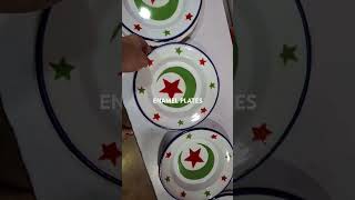 ENAMELWARE DINNER PLATE youtubeshorts MANUFACTURER northamerica middleeast 919831427861 [upl. by Niwri]