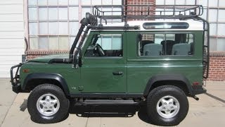 1997 Land Rover Defender 90 Wagon Coniston Green For Sale [upl. by Catharine413]