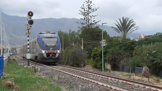 Piraineto  Trapani RIAPRE AI TRENI la tratta Piraineto  Marsala con Aln 501 quotMinuettoquot [upl. by Asereht]