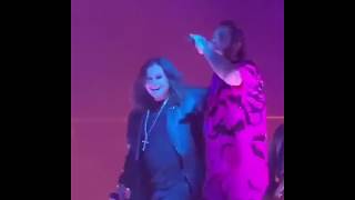 21112019 Ozzy Osbourne ft Post Malone at The Forum in Los Angeles Take What You Want [upl. by Laehcor464]