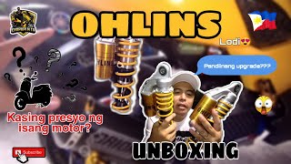 Ohlins Dual rear suspension for Nmax V2  Pang diinang shock  Installation and Unboxing 🇵🇭 [upl. by Jaf477]