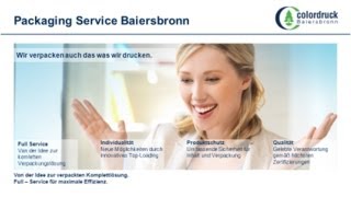 Packaging Service Baiersbronn [upl. by Jamie]