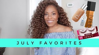 2019 JULY FAVORITES  HAIR SKINCARE MAKEUP amp MORE LIA LAVON [upl. by True]