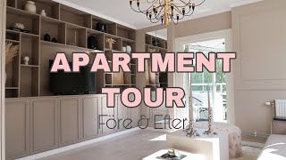 APARTMENT TOUR  TOTALRENOVERAT  PLATSBYGGT [upl. by Ennairek746]