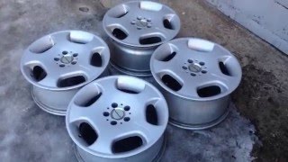 luxuryrims WALD Duchatelet II Rims R18 8J  9J Mercedes Wheels W210 R129 W124 E500 500E E500E [upl. by Margetts]