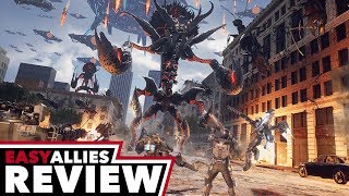 Earth Defense Force Iron Rain Playstation 5 Gameplay Review Captain Steve Rating Score PS5 [upl. by Suilmann]