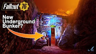 Fallout 76  Underground Bunker Camp Build [upl. by Biel]