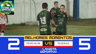 PERICULUM 2 X 5 FEDERAIS MELHORES MOMENTOS  CAMPEONATO MASTER DA ADVOCACIA [upl. by Laetitia124]