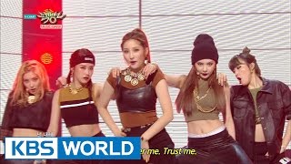 4minute  Crazy  포미닛  미쳐 Music Bank HOT Stage  20150313 [upl. by Htebezile]