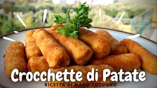 CROCCHETTE DI PATATE  Ricetta Facile [upl. by Quintana]