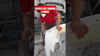 Proses Dry Sanding Dempuldempulmobil bodyrepair amplas mesin dry sanding [upl. by Absalom]