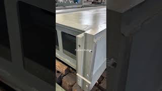 custom painted welding frame for polyurethane production lineweldedstructure cncmachining milling [upl. by Barby]