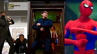 Everyone Doing The Iconic Bully Maguire Dance Bully Maguire Yuri Lowenthal Peter Parker [upl. by Almeda]