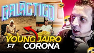 GALÁCTICO CHICO BIEN SIMPÁTICO 😎 REACCION GALÁCTICO  YOUNG JAIRO FT CORONA 🔥 [upl. by Ilram558]