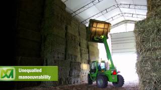 Manulift  Merlo TURBOFARMER 407 for Hay Producers [upl. by Adnarym821]