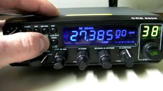 CRE 8900 10 Meter AM FM SSB Ham CB Radio  Overview [upl. by Alvinia728]