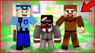 FAKİR VE KEREM KOMİSER KÖTÜ MAFYAYI YAKALIYOR 😱  Minecraft ZENGİN FAKİR HAYATI [upl. by Berey]