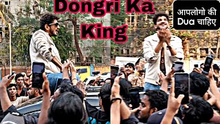 BB17 Winner Munawar Faruqui First Crowd Video In Dongri After Winning BB17  Goosebumps Moments [upl. by Llertniuq]