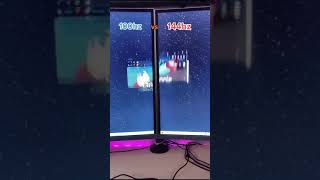 60HZ VS 100HZ VS 120HZ VS 144HZ 🖥🖥 MONITOR [upl. by Notgnilra]