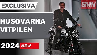 Husqvarna Vitpilen 2024  Presentación EXCLUSIVA  🔥 Todos los secretos 🔥 [upl. by Chin]