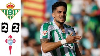 Real Betis vs Celta Vigo  22  Highlights  LALIGA 2024 [upl. by Bascio]