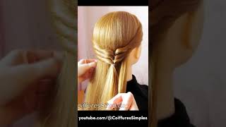 Super Easy Updo 👌 for summer ☀️ hairstyles [upl. by Nawk331]