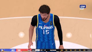 NBA 2K24 FIBA Mode  Latvia vs Gilas Pilipinas Full Game Highlights 4th QTR [upl. by Aikmat426]