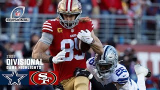 Dallas Cowboys vs San Francisco 49ers  2022 Divisional Round Game Highlights [upl. by Ayra]