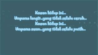 Unic kawan lyrics [upl. by Hgielak]