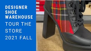 DESIGNER SHOE WAREHOUSE  TOUR THE STORE 2021 FALL  JESSICA SIMPSON BOOTS  DSW [upl. by Carder269]