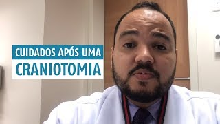 Cuidados após uma craniotomia  Ferida Operatória [upl. by Epilef]