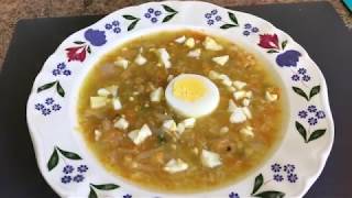 Como hacer sopa de col paso a paso [upl. by Nonnek]