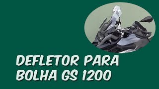 Defletor para GS 1200 [upl. by Haniraz980]