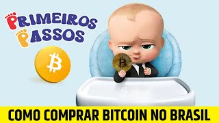 PRIMEIROS PASSOS Como comprar BITCOIN no Brasil Qual carteira usar [upl. by Oinigih2]