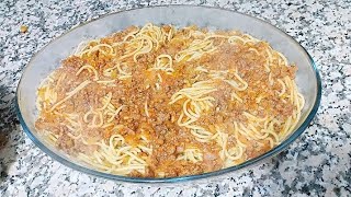 Kıymalı Spagetti Makarna Tarifi [upl. by Jarietta348]