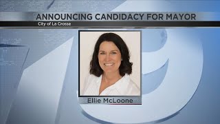 McLoone announces campaign for La Crosse Mayor [upl. by Nahraf]