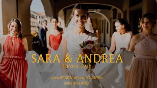 Wedding Trailer Sara e Andrea  Villa Frattina Treviso [upl. by Shuler]