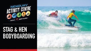 Stag And Hen Bodyboarding Lessons  BodyboardSchool [upl. by Heimlich]