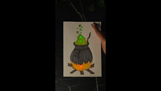 Iluminous Magic Cauldron 🧙 artandcraft [upl. by Spring19]