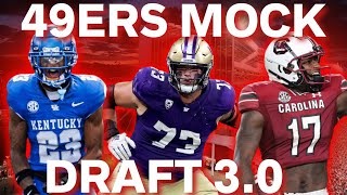 49ers Mock Draft Finding Deebo Samuels Replacement Finally Drafting OT [upl. by Kilan]