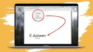 Digitale Unterschrift erstellen und in PDF einfügen mit Vorschau auf dem Mac – So geht’s [upl. by Annauqal]