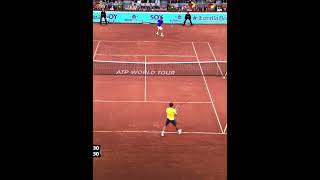 Nadal vs Federer 😮💨 [upl. by Ahsiek368]