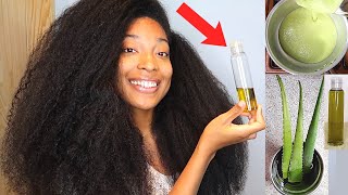 How To Properly Make Aloe vera Oil For Extreme Hair Growth [upl. by Tricia421]