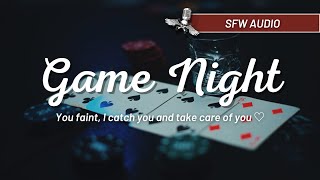 Taking care of you when you faint  Game Night ♥️  Boyfriend Roleplay Audio [upl. by Ahselrak]