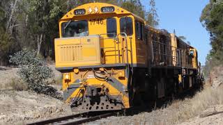 Queensland Rail  Wallangarra Ballast [upl. by Anavas]