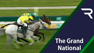 NEPTUNE COLLONGES wins the 2012 Grand National in a photo finish  it could not have been any closer [upl. by Leirol]