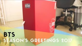 UNBOXING BTS  Seasons Greetings 2017 Indonesia [upl. by Selfridge94]