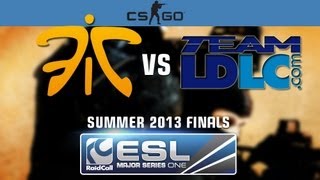 fnatic vs LDLC  Quarterfinal  RaidCall EMS One Finals  CounterStrike GO [upl. by Nyleuqcaj]